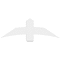 Ekena Millwork Bellingham Architectural Grade PVC Gable Bracket, 48"W x 16"H x 6"D x 6"F, 8/12 Pitch GBP048X16X0606BEL00 - alternate 2